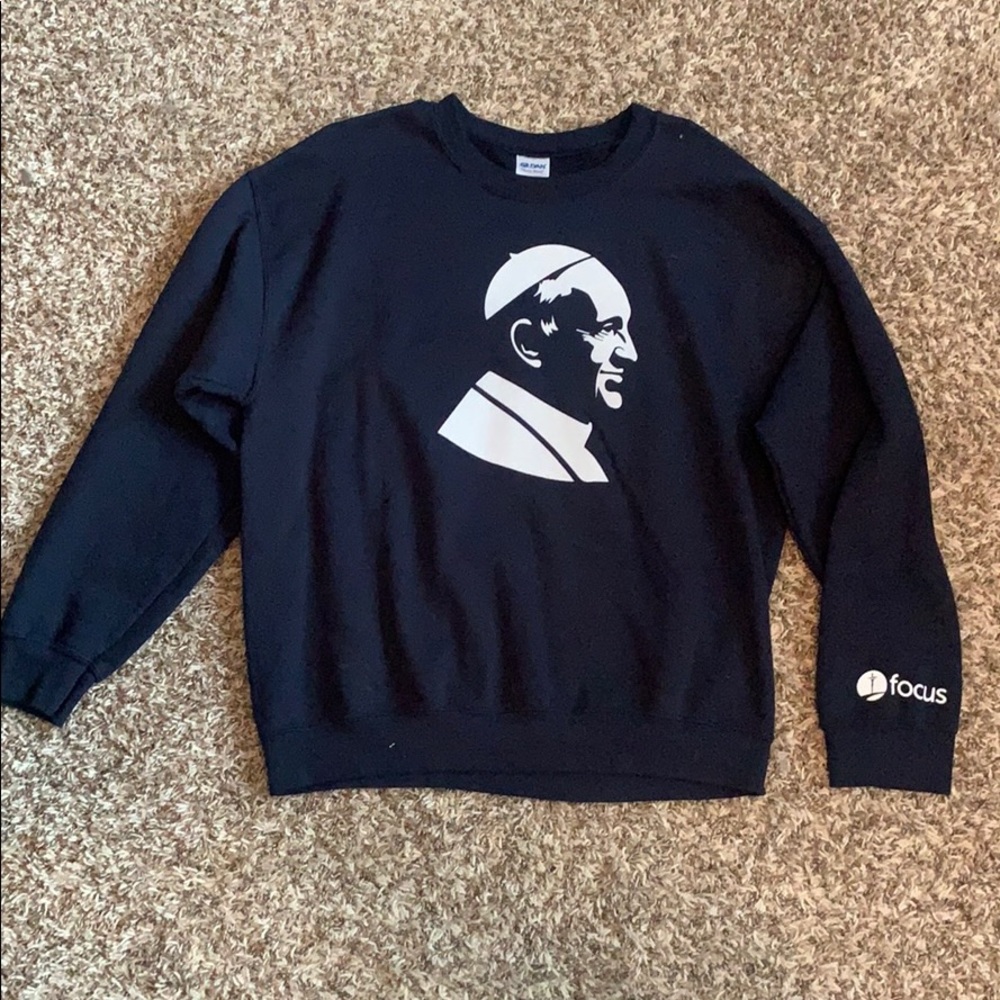 Catholic Pope Francis Sweat Shirt (FOCUS)